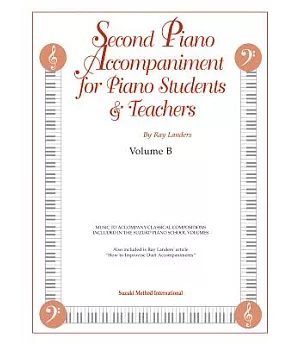 Second Piano Accompaniment for Piano Students & Teachers