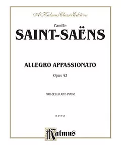 Allegro Appassionato, Opus 43: For Cello and Piano