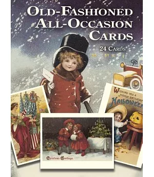 Old-Fashioned All-Occasion Postcards: 24 Full-Color Ready-To-Mail Cards