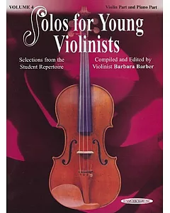 Solos for Young Violinists: Violin Part and Piano Part