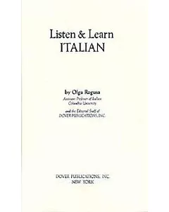 listen & Learn Italian