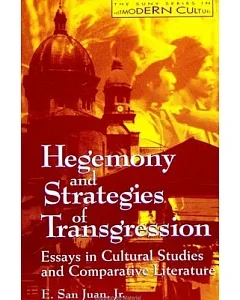 Hegemony and Strategies of Transgression: Essays in Cultural Studies and Comparative Literature
