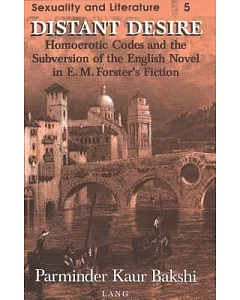 Distant Desire: Homoerotic Codes and the Subversion of the English Novel in E.M. Forster’s Fiction