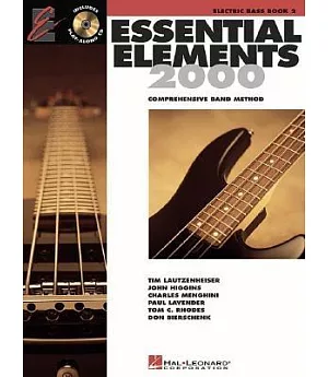 Essential Elements for Band: Comprehensive Band Method, Electric Bass Book 2