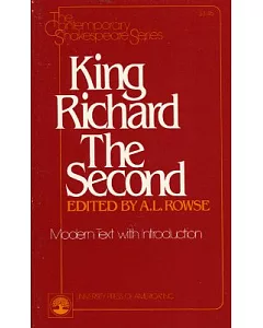 King Richard II: Modern Text With Introduction
