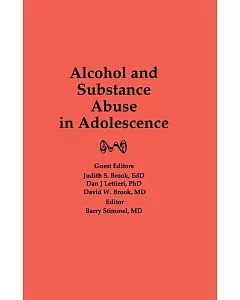 Alcohol and Substance Abuse in Adolescence