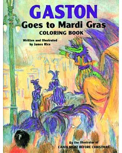 Goes to Mardi Gras Coloring Book