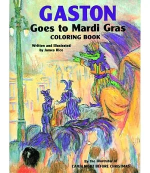 Goes to Mardi Gras Coloring Book