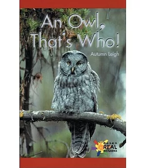 An Owl, That’s Who!