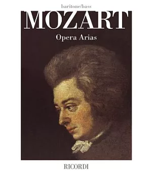 Mozart Opera Arias: baritone/bass