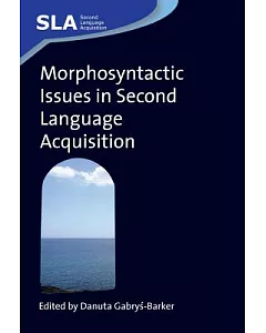 Morphosyntactic Issues In Second Language Acquitition