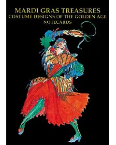 Mardi Gras Treasures: Costume Designs of the Golden Age Notecards