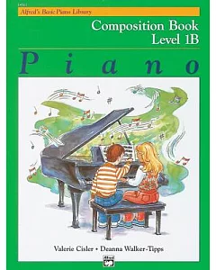 Alfred’s Basic Piano Library Piano: Composition Book Level 1B
