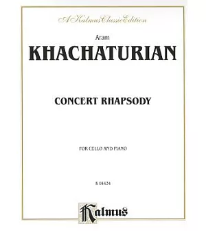 Concert Rhapsody: For Cello and Piano