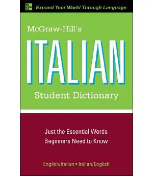 Mcgraw-hill’s Italian Student Dictionary