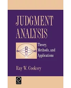Judgement Analysis: Theory, Methods, and Applications