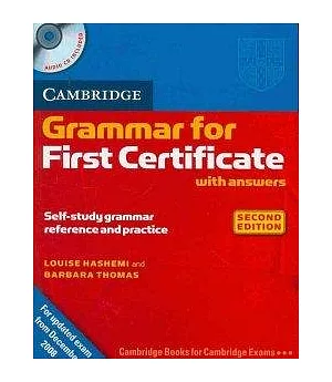 Cambridge Grammar for First Certificate with Answers
