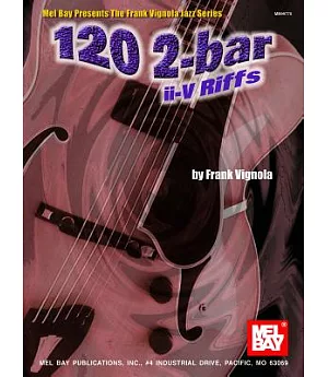 120 2-Bar Ii-V Riffs