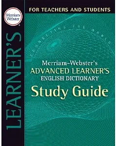 merriam-webster’s Advanced Learner’s English Dictionary