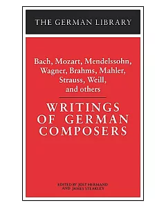 Writings of German Composers