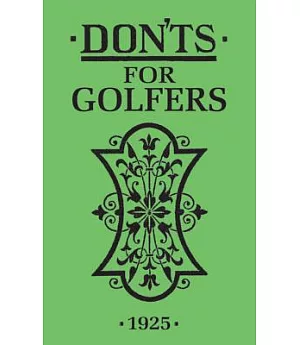 Don’ts for Golfers