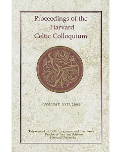 Proceedings of the Harvard Celtic Colloquium
