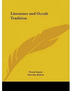 Literature and Occult Tradition 1930