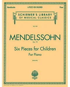 6 Pieces for Children, Op. 72: Sheet Music