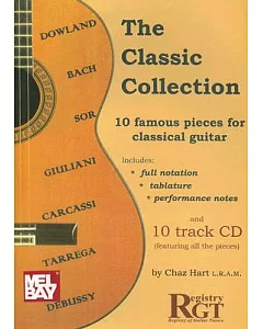 Classic Collection: 10 Famous Pieces for Classical Guitar
