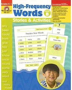 High-Frequency Words Stories & Activities, Level B Grades K-1