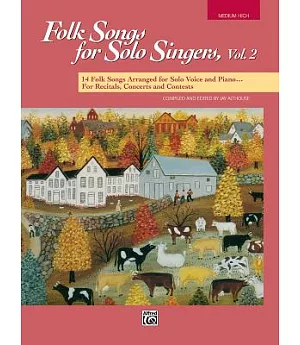 Folk Songs for Solo Singers