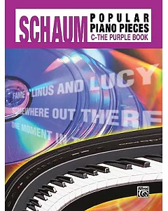 john W. Schaum Popular Piano Pieces, C, the Purple Book