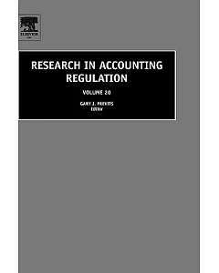 Research In Accounting Regulation