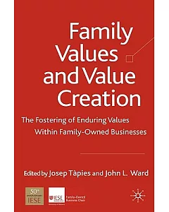 Family Values and Value Creation: The Fostering of Enduring Values Within Family-Owned Businesses
