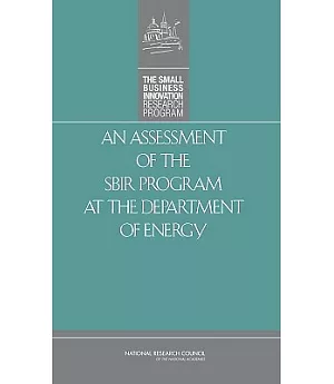 An Assessment Of SBIR Program at the Department Of Energy