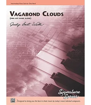 Vagabond Clouds (for Left Hand Alone): Intermediate Piano Solo for One Hand