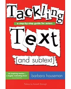 Tackling Text and Subtext: A Step by Step Guide for Actors