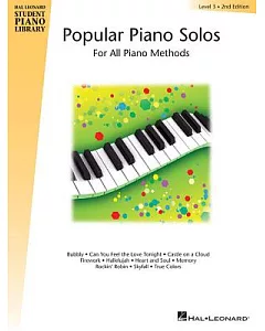 Popular Piano Solos Level 3: For All Piano Methods