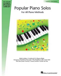 Popular Piano Solos: For All Piano Methods, Level 4