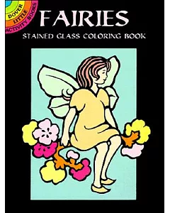 Fairies Stained Glass Coloring Book
