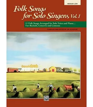 Folk Songs for Solo Singers: Medium Low