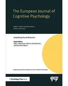 Verbalising Visual Memories: A Special Issue of European Journal of Cognitive Psychology