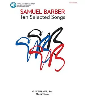 Samuel Barber: 10 Selected Songs: High Voice