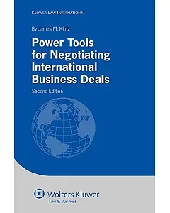 Power Tools for Negotiating International Business Deals