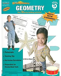 Rosen Brain Builders Geometry, Grade 5: Over 50 Brain-building Activities!