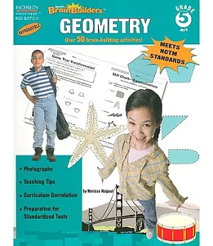 Rosen Brain Builders Geometry, Grade 5: Over 50 Brain-building Activities!