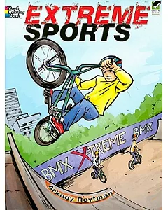 Extreme Sports Coloring Book