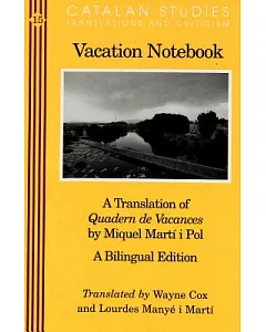 Vacation Notebook: A Translation of Quadern De Vacances