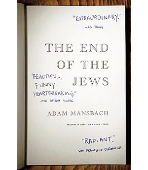 The End of the Jews