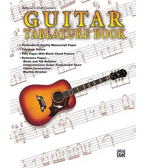 Belwin’s 21st Century Guitar Tablature Book